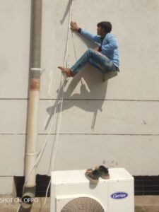 AC INSTALLATION IN AJWA ROAD